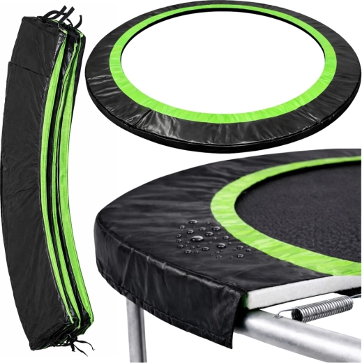 Zaštitni pokrov opruga za trampolin Lean 180–183 cm 6 ft crni