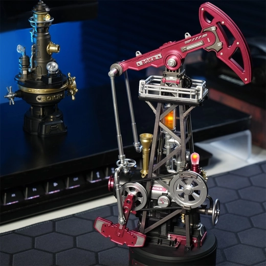 Metalni detalji i stabilno postolje