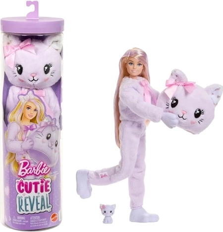 Barbie Cutie Reveal Sweet Bows Purple Kitten