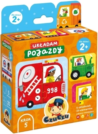 CzuCzu Slažem vozila – puzzle za najmlađe