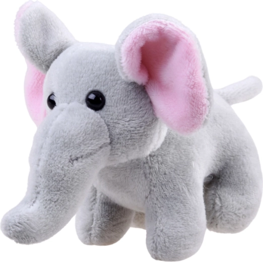 Safari Plush Elephant with Squeaker