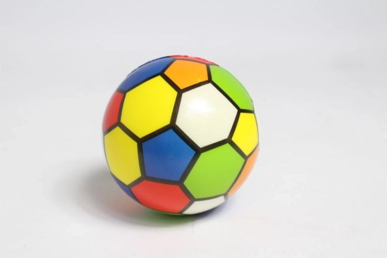 Mekana šarena loptica 10 cm (6 kom)