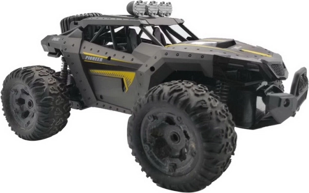 RC terensko auto Pioneer s kamerom, sivo, 1:12