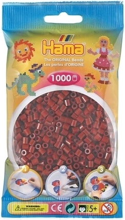 Hama Midi perlice za peglanje bordo 1000 kom
