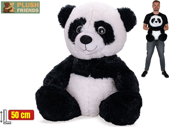 Plush Friends plišana panda 50 cm (sjedeća)