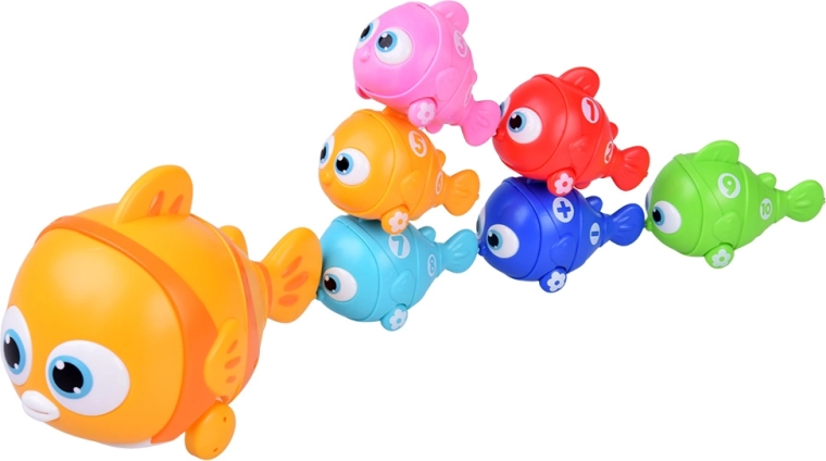 Spajanje ribica i učenje brojeva