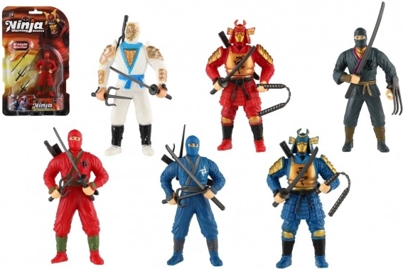 Ninja figurica s dodacima 10 cm