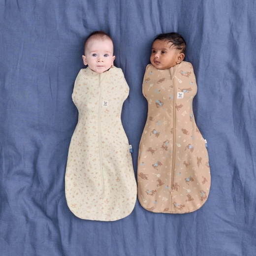Swaddle and sleeping bag in one