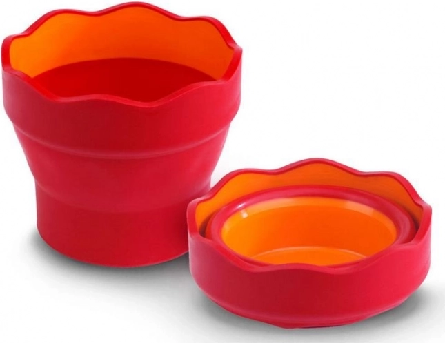 Čaša za vodu Faber-Castell Clic&Go crvena