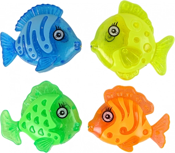 4 magnetske ribice u živim bojama