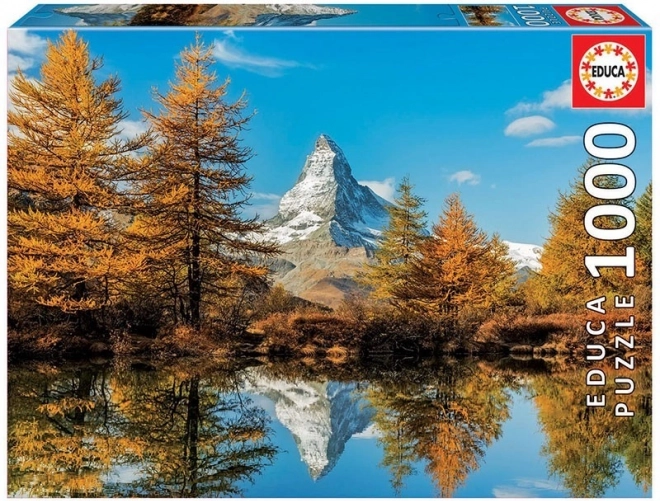 Educa puzzle Jesenski Matterhorn Švicarska 1000 dijelova