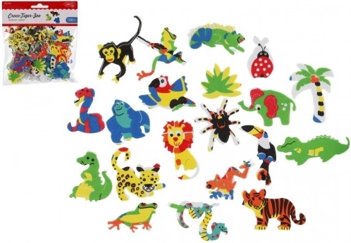 Pjenaste samoljepljive životinjice ZOO