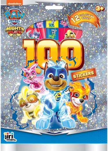 Naljepnice i bojanke Paw Patrol (100+ naljepnica)