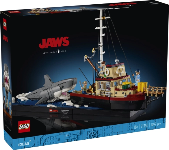 LEGO Ideas Jaws 21350 building set for adults