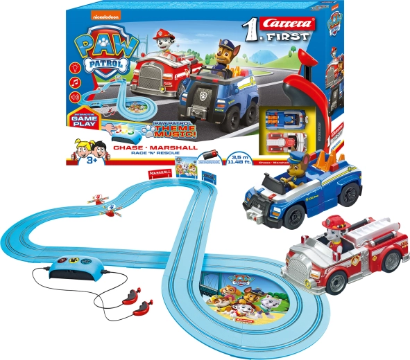 Trkaća staza Carrera First Paw Patrol Race 'N' Rescue 3,5 m