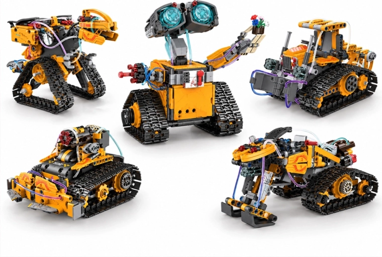 5 in 1: five different models from one construction set