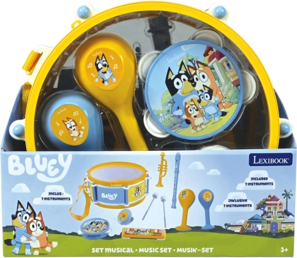 Lexibook glazbeni set Bluey sa 7 instrumenata