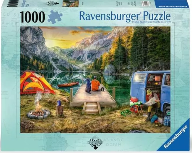 Ravensburger slagalica Mir u kampu 1000 dijelova