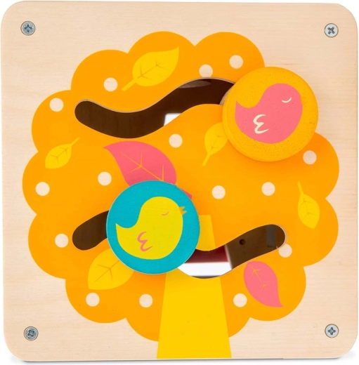 Sliding pieces with nature motifs