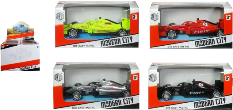 Trkaći automobil – sportski metalno‑plastični model