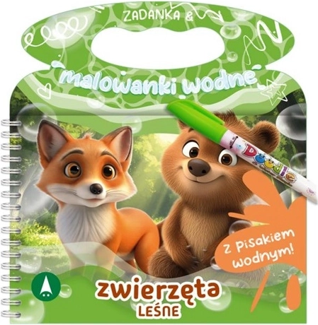 Vodene bojanke i zadaci – šumske životinje