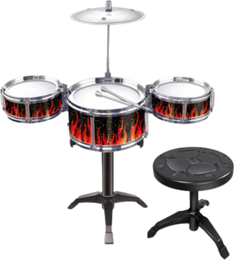 Complete set for young drummers