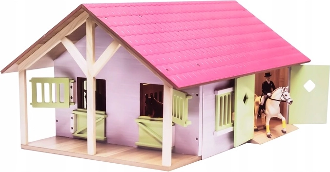 Realistic details like a real stable