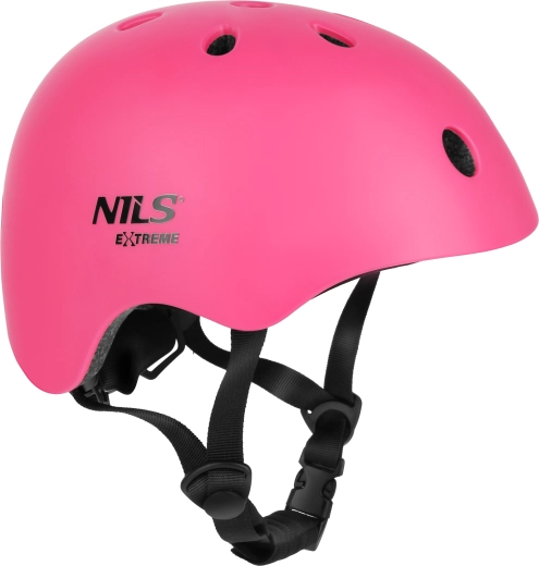 Kaciga NILS Extreme MT301 ružičasta – XS (48–52 cm)