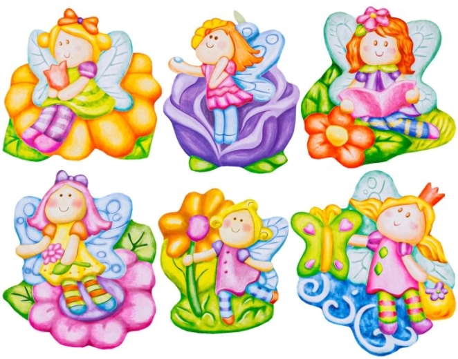 6 fairy designs for casting