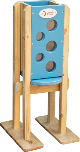 Drveni pješčani panel za pješčanik CLASSIC WORLD žuti od 3 godine