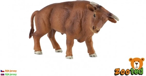 Plastični model bika Jersey 14cm