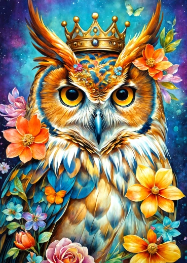 ENJOY puzzle Kraljevska sova 1000 dijelova