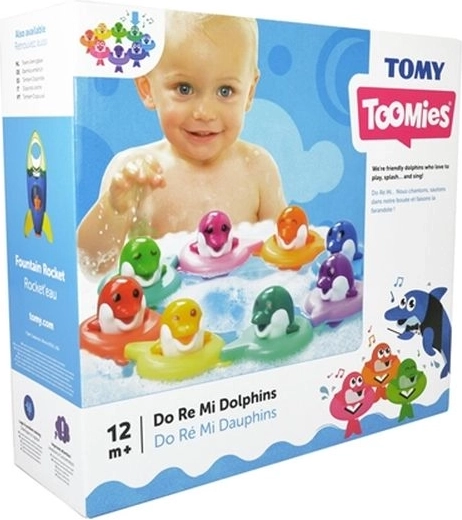 TOMY Toomies glazbeni dupini za kupanje