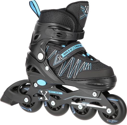 Nils Extreme 2-in-1 inline skates and ice skates, blue – L (39-42)