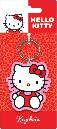 Gumeni privjesak za ključeve Hello Kitty