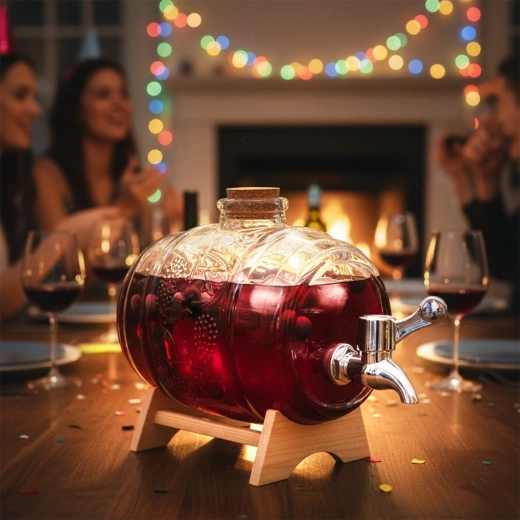 Debelo staklo s dekorativnim reljefom