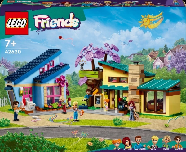 LEGO Friends obiteljske kuće Ollyja i Paisley