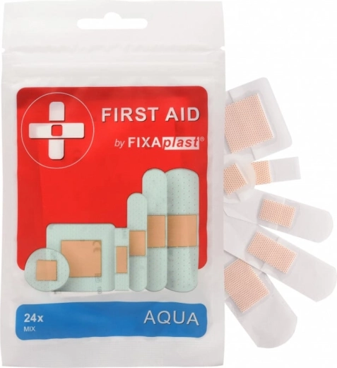 Fixaplast First Aid Aqua Mix vodootporni flasteri (24 kom)