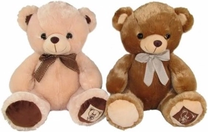 Plush teddy bear 39 cm, 2 variants - 1 piece