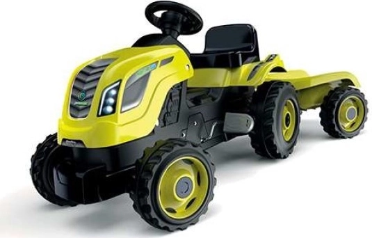 Pedalni traktor Farmer XL s prikolicom – Zeleni