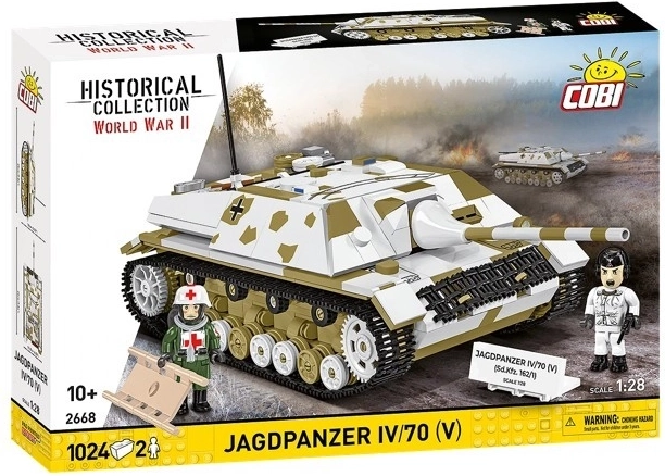 COBI historical collection WWII Jagdpanzer IV/70 (V) (Sd.Kfz. 162/1) građevinski set od 1024 dijela