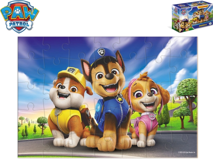 Paw Patrol dječje puzzle u kutijici 35 dijelova