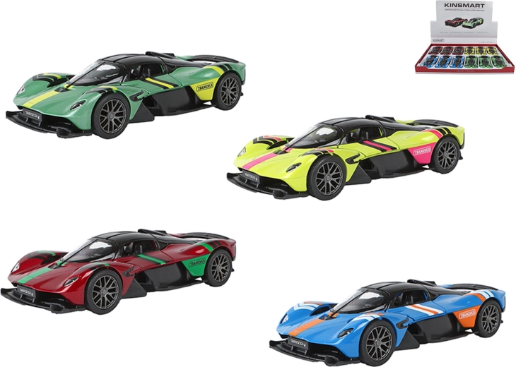 Kinsmart Aston Martin Valkyrie livery edition metalni model 1:36 s povratnim mehanizmom