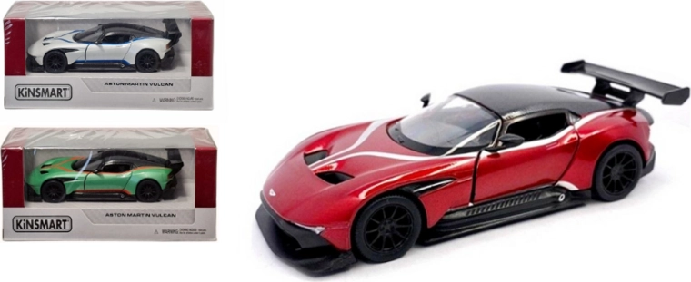Kinsmart Aston Martin Vulcan 1:38 – metalni model auta s pull-back pogonom