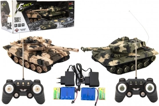 Tenkovska bitka RC modeli sa punjivim paketom