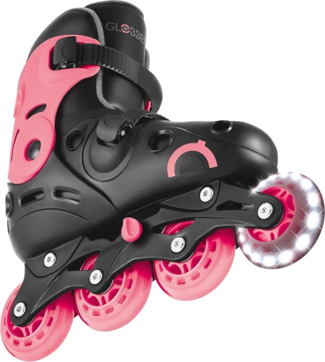 Light-up LED wheel with no batteries