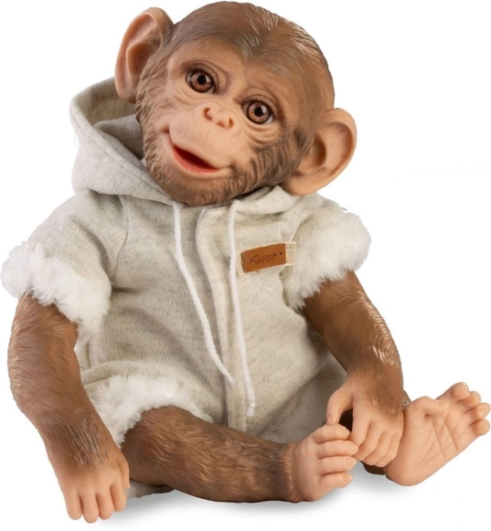 Guca realistična majmunčica beba reborn 32 cm s mekim tijelom