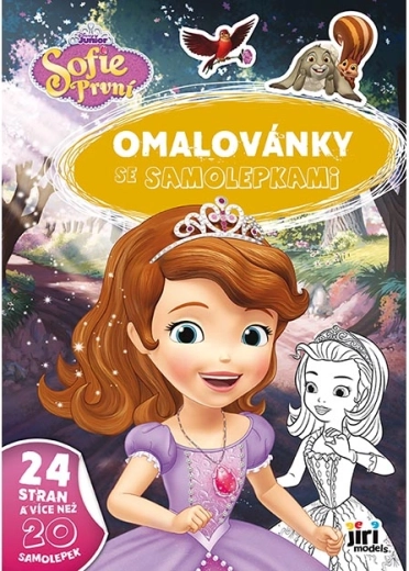 Bojanka A4 sa samoljepljivim naljepnicama Sofija Prva