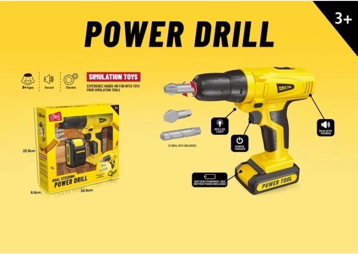 Power Tool dječja bušilica i odvijač za igru