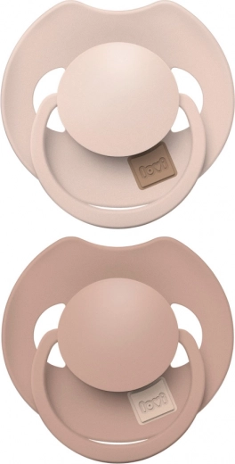 Silikonske dinamičke dude LOVI PRIME 18m+ Nude/Blush – 2 kom